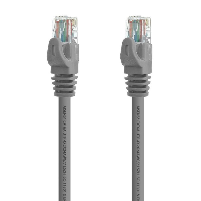 Aisens Cable de Red RJ45 CAT.6A UTP AWG24 10m Gris